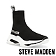 STEVE MADDEN-MASTER 品牌經典休閒襪套鞋-黑色 product thumbnail 1