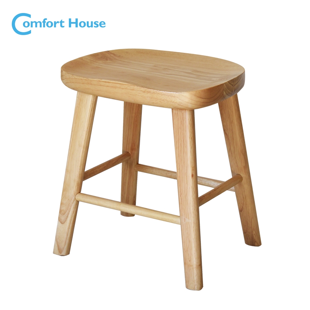 Comfort House橡膠實木椅 原木凳 矮凳 凳子 造型 椅凳 椅子 板凳 實木 吧檯椅 矮凳 休閒椅