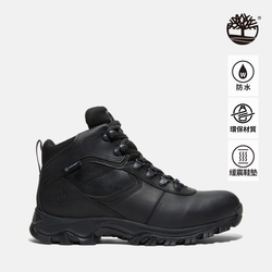 Timberland 男款黑色防水中筒健行鞋|2731R001