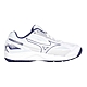 MIZUNO CYCLONE SPEED 4 男女羽球鞋-運動 訓練 美津濃 V1GA238043 白丈青金 product thumbnail 1