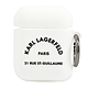 KARL LAGERFELD 浮雕品牌LOGO Airpods1 / 2 矽膠保護套 product thumbnail 1