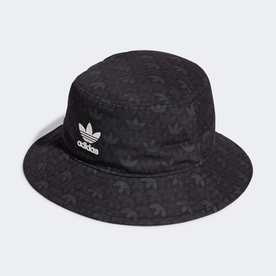 adidas 愛迪達 帽子 漁夫帽 運動帽 遮陽帽 三葉草 MONOGRAM BUCKET 黑 IU0043