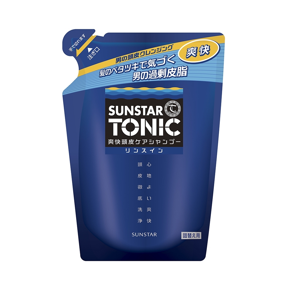 TONIC 爽快頭皮雙效合一洗髮精 340ml (補充包)