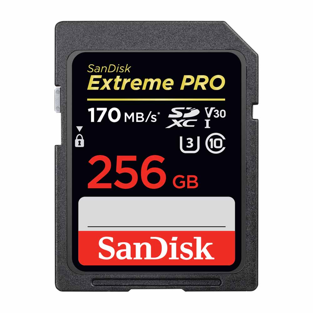 SanDisk Extreme Pro SDXC UHS-I(V30)256GB記憶卡