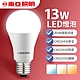 【東亞照明】1入組 13W LED燈泡 省電燈泡 長壽命 柔和光線 product thumbnail 2