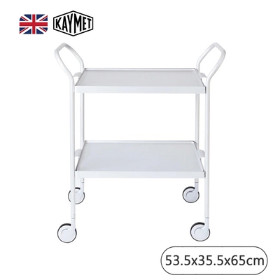 【Kaymet】英國二層推車-53.5x35.5x65cm-全銀