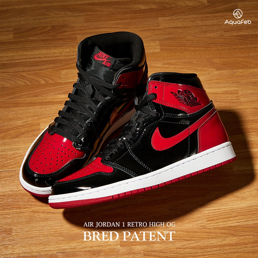 Nike Jordan 1 Retro High OG 男鞋 黑紅色 漆皮 AJ1  高筒 運動 籃球鞋 休閒鞋 555088-063