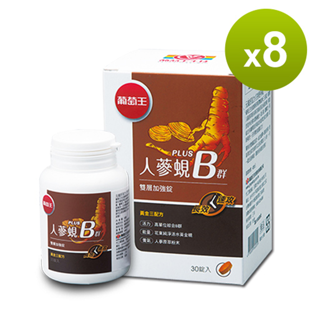 如何挑選適合自己的【葡萄王】人蔘蜆B群30粒X8盒 (300倍高濃度B群 活力滿分) 機能保健 好物推薦