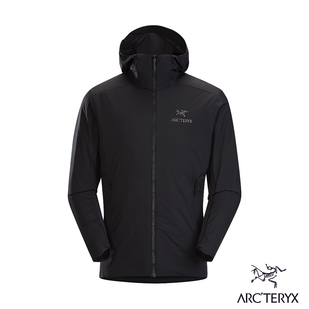 Arcteryx 始祖鳥 男 Atom SL 化纖保暖連帽外套 黑