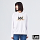 Lee 女款 花草Logo連帽大學T/厚T 白 product thumbnail 1