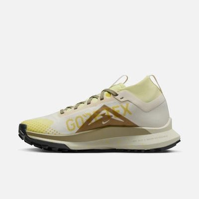 NIKE W REACT PEGASUS TRAIL 4 GTX 女慢跑鞋-米灰黃-DJ7929101