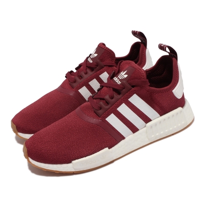 adidas 休閒鞋 NMD R1 襪套 反光 運動 男女鞋 海外限定 愛迪達 情侶穿搭 boost避震 紅白 FX6787