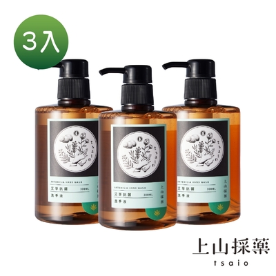 tsaio上山採藥 艾草抗菌洗手液300ml(3入)