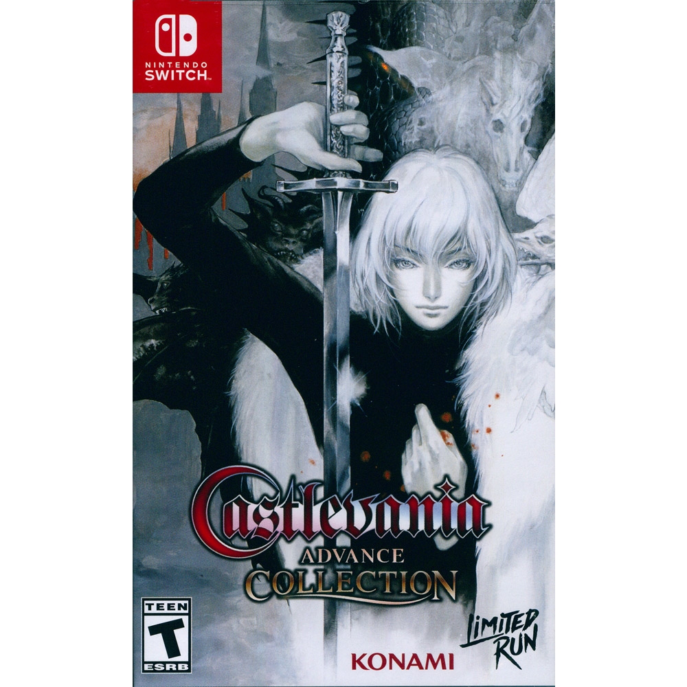 惡魔城 Advance 精選輯 曉月圓舞曲封面 Castlevania - NS Switch 英日文美版