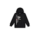 FILA KIDS 童長袖連帽上衣-黑色 1TEX-8903-BK product thumbnail 1