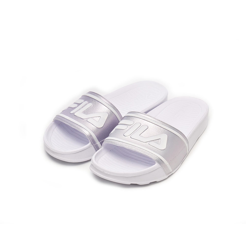 FILA SLEEK SLIDE STRAP IR 女拖鞋-白 5-S132W-100