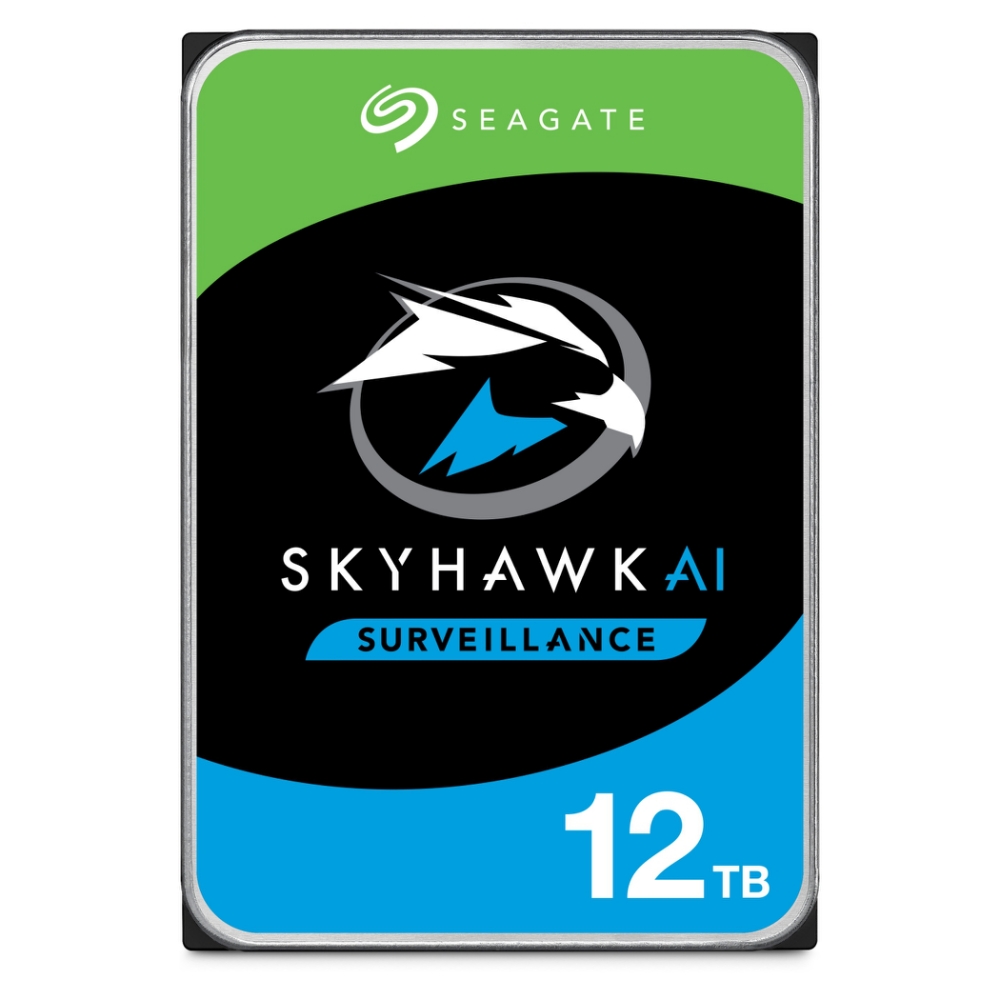 Seagate監控鷹SkyHawk AI 12TB 3.5吋 7200轉監控碟 ST12000VE001(三年資料救援)