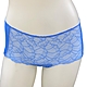 思薇爾 Panty小褲系列M-XL蕾絲中低腰平口女內褲(英國藍) product thumbnail 1
