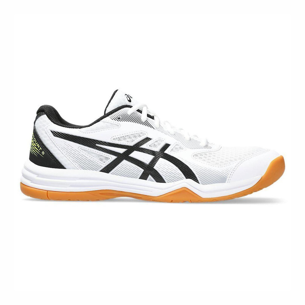 Asics Upcourt 5 [1071A086-103] 男 排球鞋 室內 運動 訓練 入門款 靈活 舒適 穩定 白