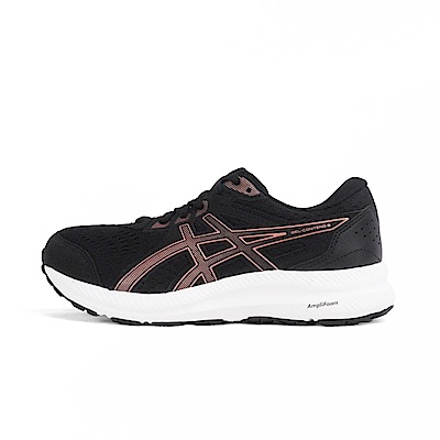 Asics GEL-Contend 8 D [1012B561-002] 女 慢跑鞋 寬楦 路跑 基本款 緩震 黑