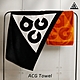 Nike 大毛巾 ACG Towel 浴巾 純棉 黑 白 雙面 運動毛巾 N100882001-2OS product thumbnail 1