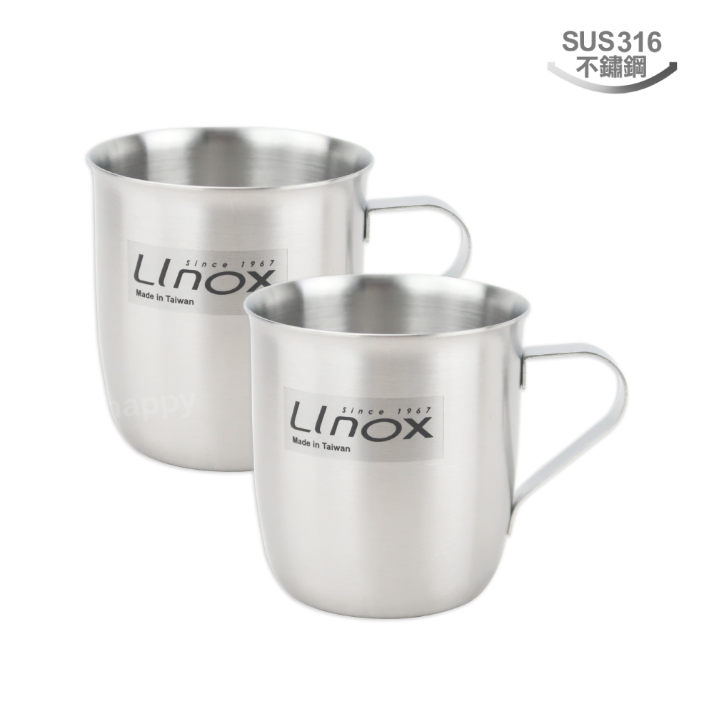 Linox316不鏽鋼杯7cm/200cc(二入組)兒童水杯