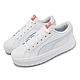 Puma 休閒鞋 Kaia 2 女鞋 白 淺藍 皮革 厚底 增高 小白鞋 39232005 product thumbnail 1