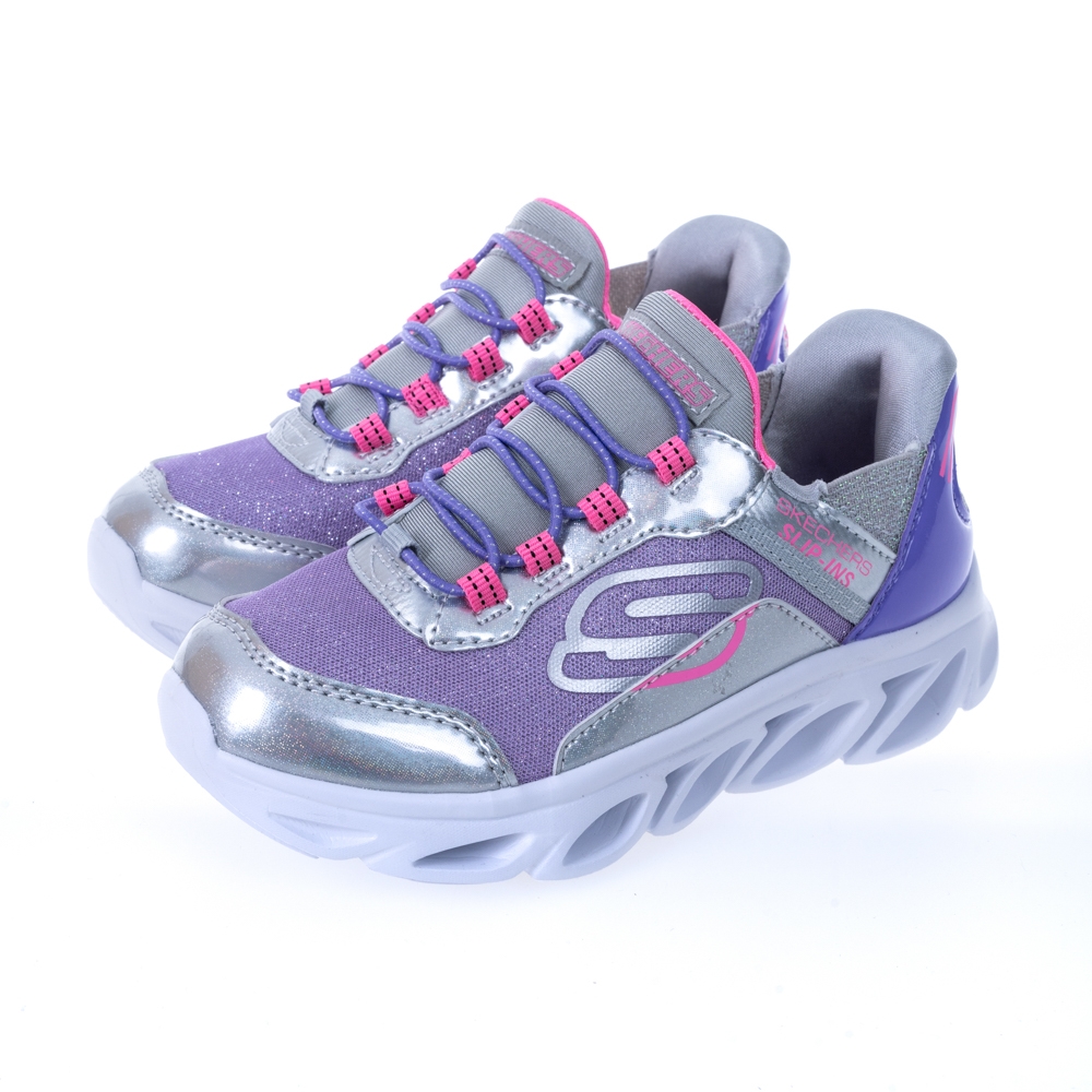 SKECHERS 女童系列 瞬穿舒適科技 FLEX GLIDE - 302221LGYLV