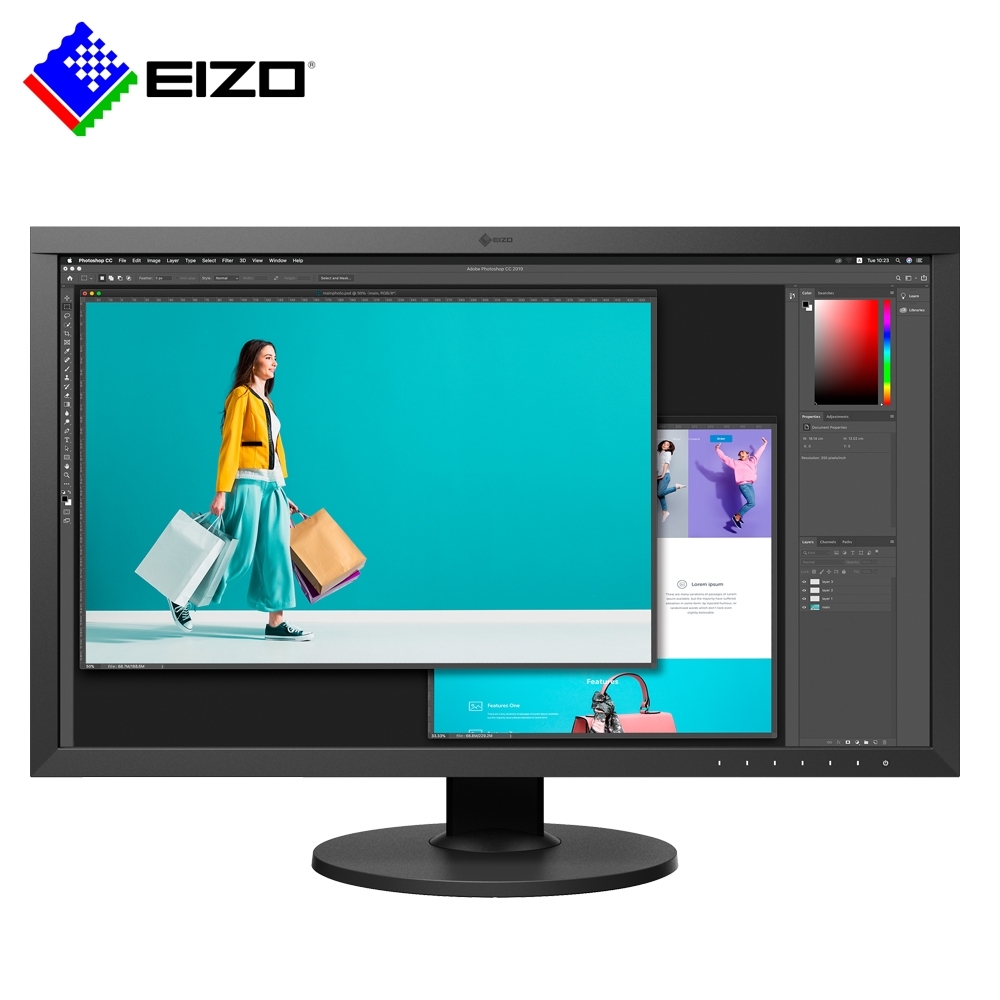 EIZO ColorEdge CS2740 UHD4K 27吋/低藍光低閃頻護眼/薄邊框| 27型螢幕