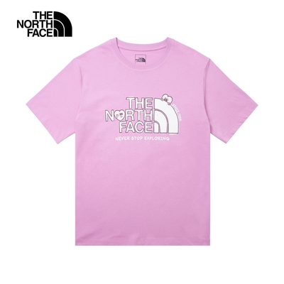 the north face u v-day ss tee 男女短袖上衣-紫-nf0a88fxpo2