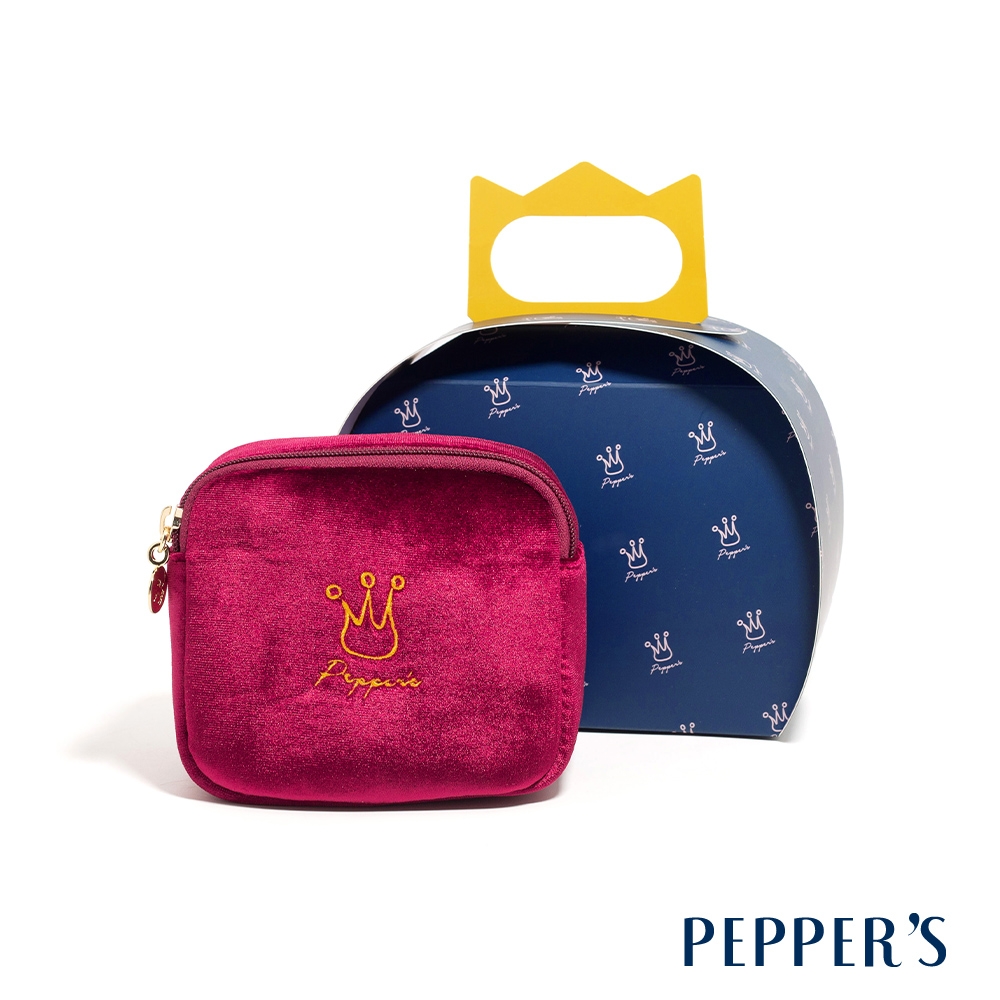 PEPPER'S Freedom 王冠造型行李禮盒組 - 深紅