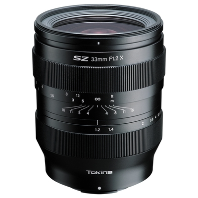 Tokina SZ 33mm F1.2 X 手動對焦 APS-C鏡頭 無段光圈 公司貨 FOR FUJIFILM X 富士