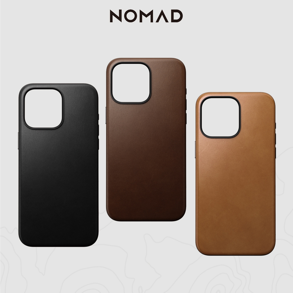 美國NOMAD 嚴選Classic皮革保護殼-iPhone 15 Pro Max (6.7")