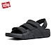 【FitFlop】ETHAN BACK-STRAP SANDALS可調整式魔鬼氈後帶涼鞋-男(靚黑色) product thumbnail 1