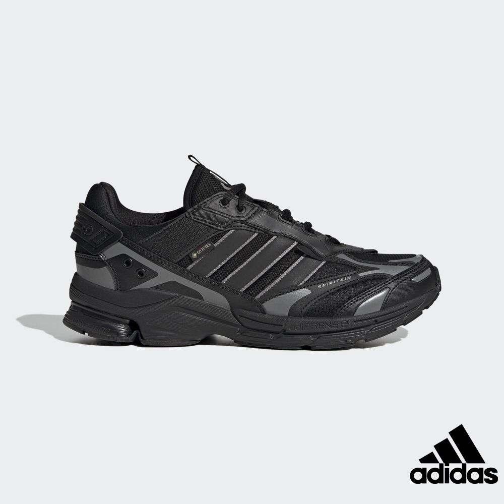 【adidas 愛迪達】SPIRITAIN 2000 GORE-TEX 男/女慢跑鞋 黑色 中性 GORE-TEX(HP6716)