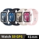 Apple Watch S9 GPS 41mm 鋁金屬錶殼搭配運動型錶帶 product thumbnail 1