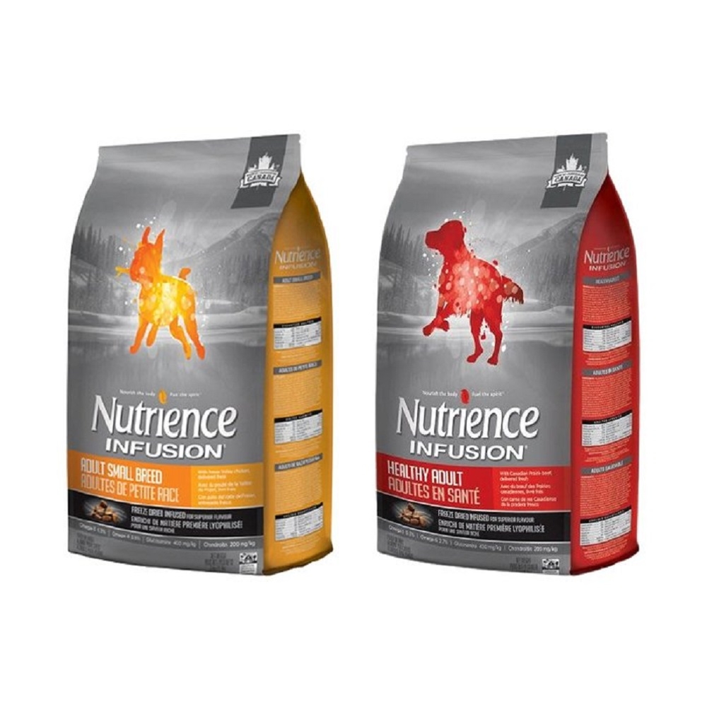 Nutrience紐崔斯INFUSION天然糧系列 犬用 5kg(11lbs)(購買第二件贈送寵物零食x1包)