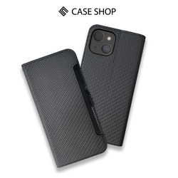 CASE SHOP 側掀站立式皮套-iPhone 14 Plus (6.7 ) 黑