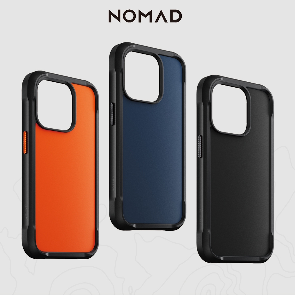 美國NOMAD 抗摔耐震保護殼-iPhone 15 Pro (6.1")