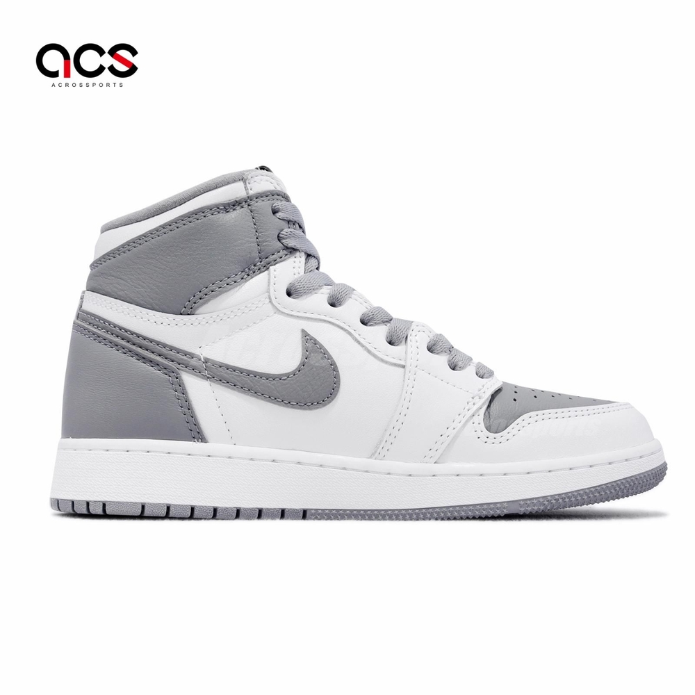 Nike Air Jordan 1 Retro High OG GS 大童女鞋灰白經典Stealth 575441