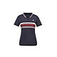 FILA 女抗UV吸濕排汗短袖POLO衫-丈青 5POW-5011-NV product thumbnail 1