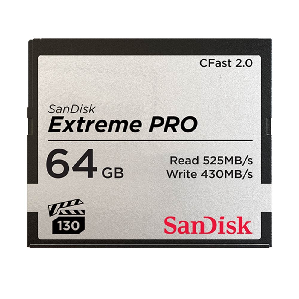 SanDisk Extreme PRO CFast 2.0 64GB 記憶卡 525MB
