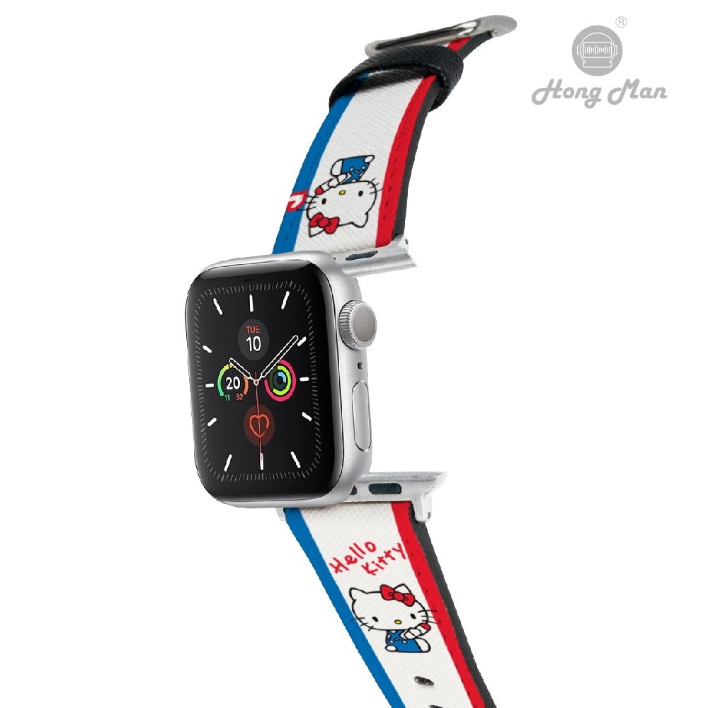 三麗鷗系列 Apple Watch 皮革錶帶 HELLO KITTY 哈囉凱蒂 42/44mm | 錶帶/錶環 | Yahoo奇摩購物中心