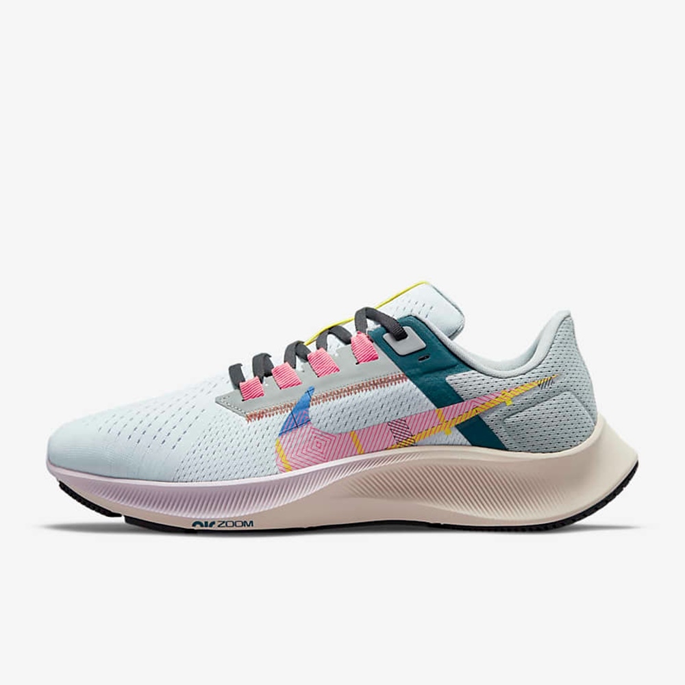 Nike Air Zoom Pegasus 38 Premium 小飛馬女慢跑鞋-灰藍-DC8796400