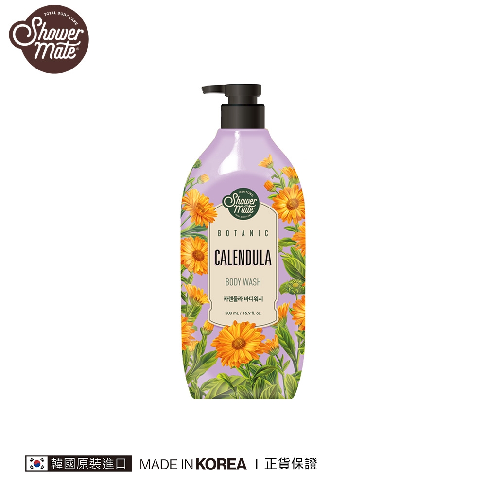 Shower Mate 療癒植園花草沐浴乳-金盞花500ml