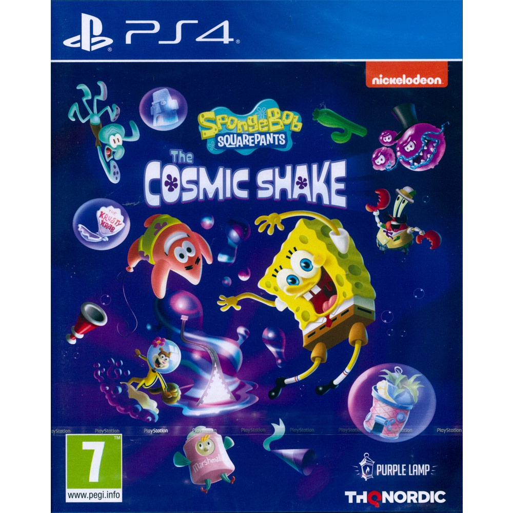 海綿寶寶：宇宙大震撼 SpongeBob SquarePants: The Cosmic Shake - PS4 中英日文歐版