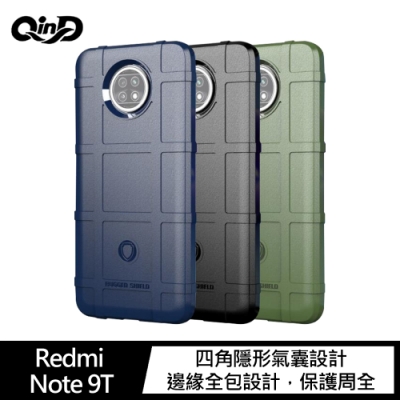 QinD Redmi Note 9T 戰術護盾保護套