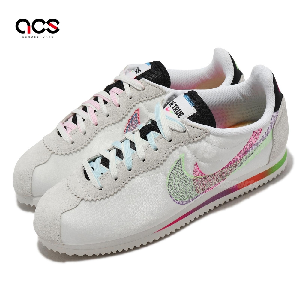 Nike 休閒鞋 Cortez Betrue 男鞋 女鞋 白 紅 藍 黃 彩虹 同志驕傲月 經典鞋 DR5491-100