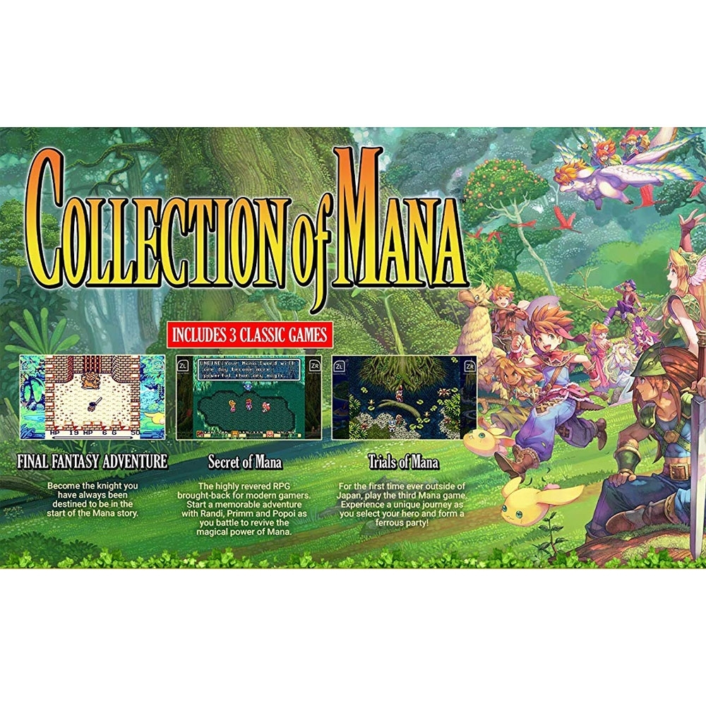 聖劍傳說 收藏集 Collection of Mana - NS Switch 英文美版 | Switch 遊戲軟體 | Yahoo奇摩購物中心