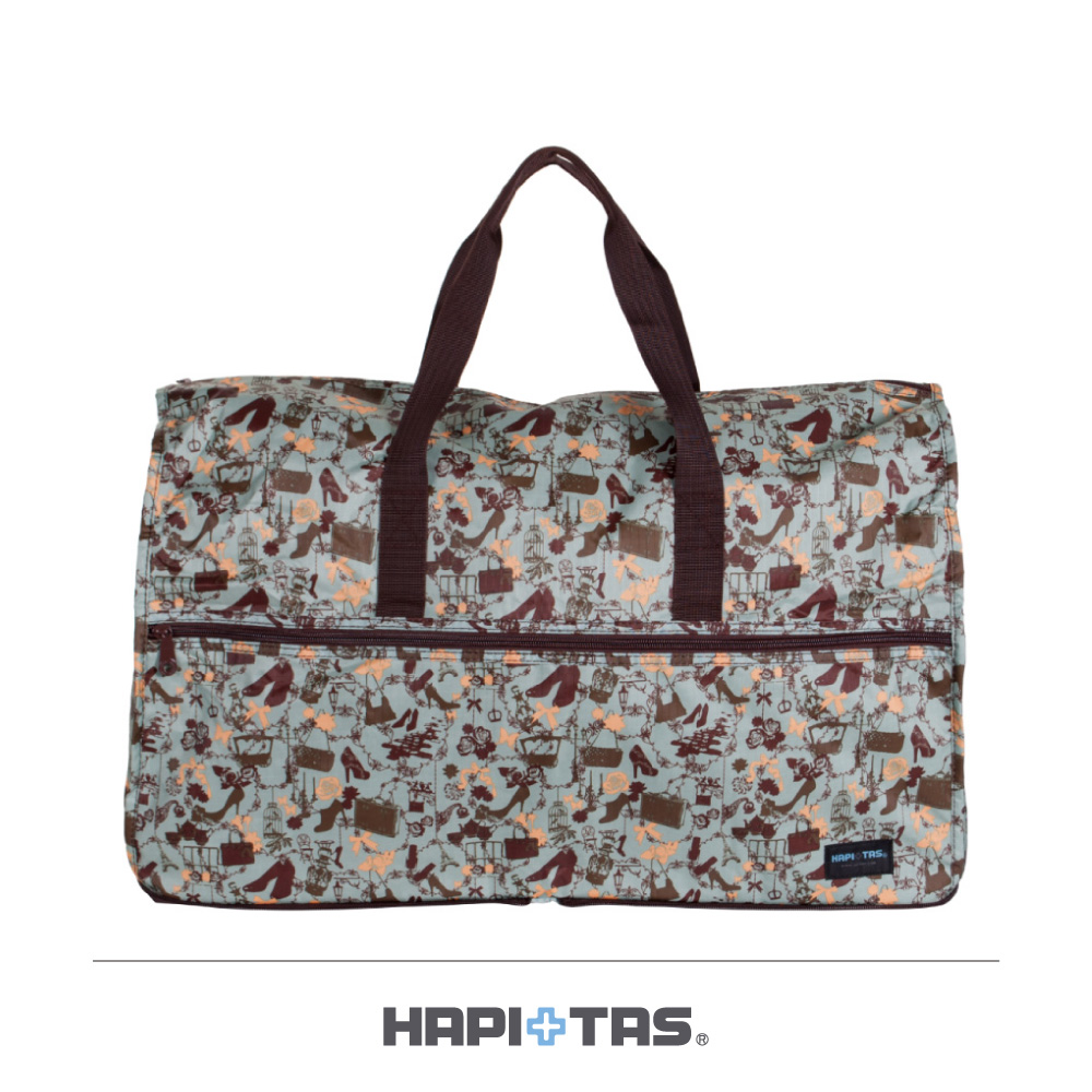 日本HAPI+TAS 摺疊旅行袋  大-A花色